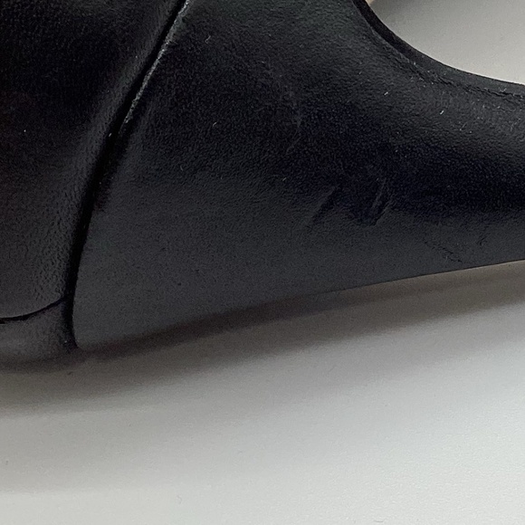 1728. ALDO Black Leather Pumps NWOT Size 9 - Picture 10 of 11